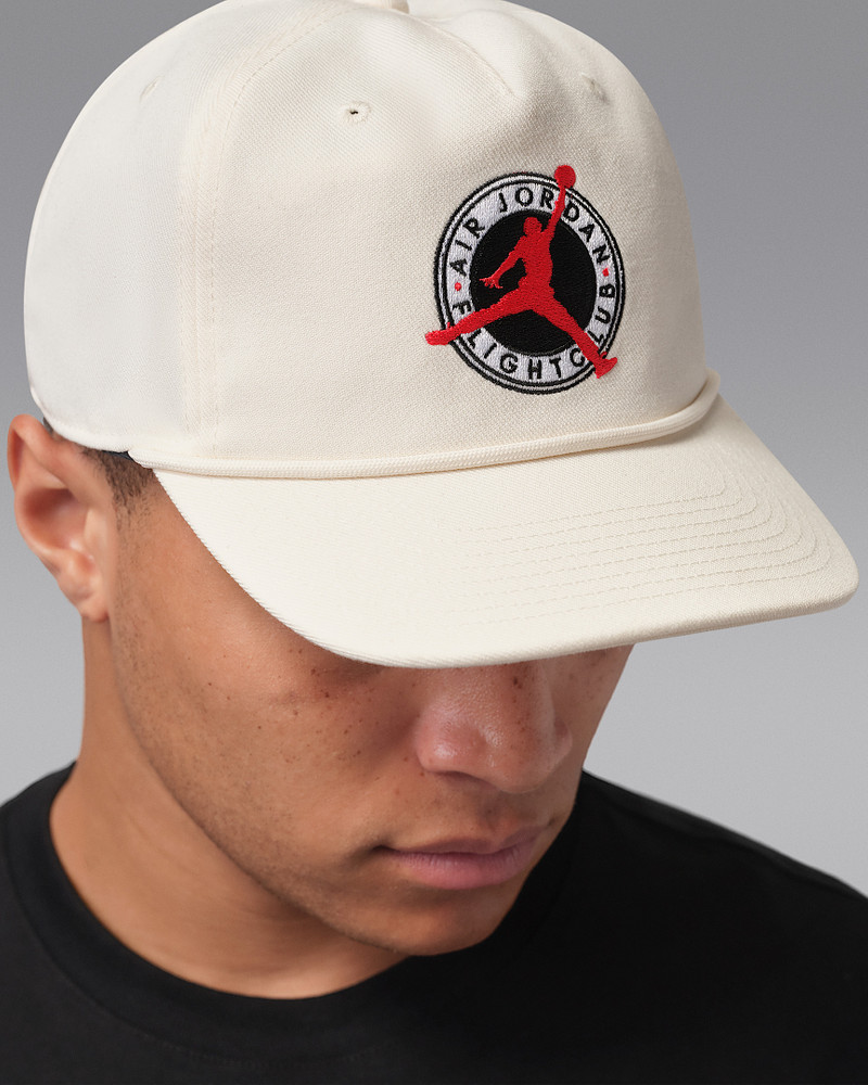 Jordan Flight Club Pro Unstructured Flat Bill Hat 4