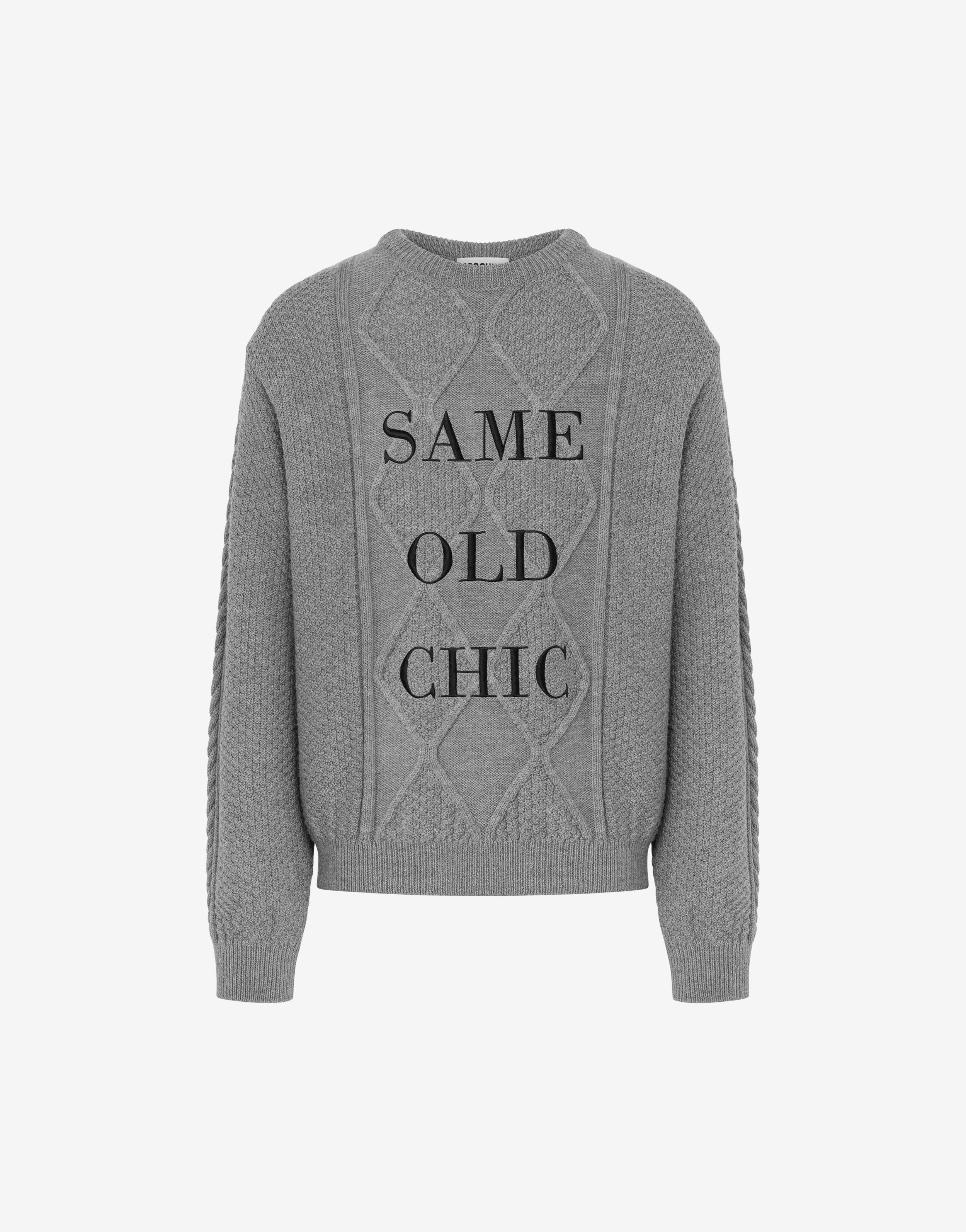 WOOL PULLOVER SAME OLD CHIC - 1