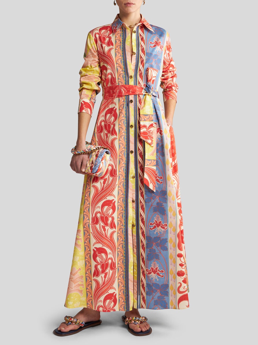 ETRO SUMMER シャツドレス マルチカラー Etro ETRO SUMMER SHIRT DRESS | REVERSIBLE