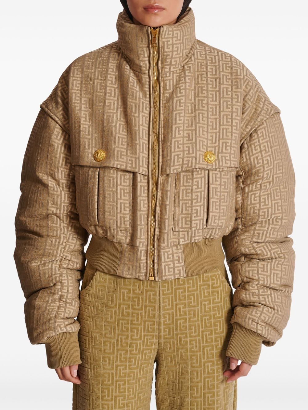 Labyrinth puffer jacket - 5