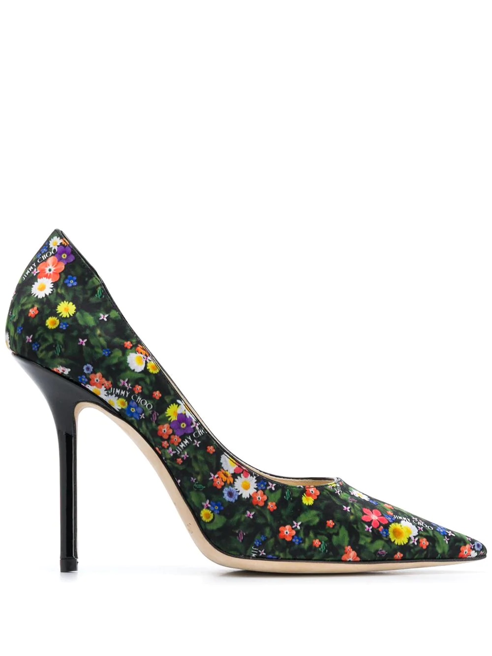 Love 100mm floral-print pumps - 1