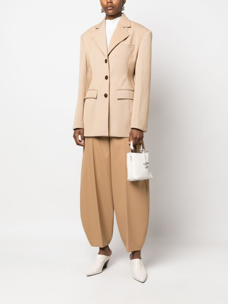 Tod's debossed-logo leather mini bag outlook