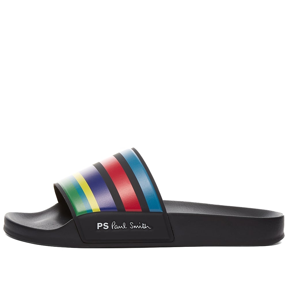 Paul Smith Multi Stripe Pool Slide - 2