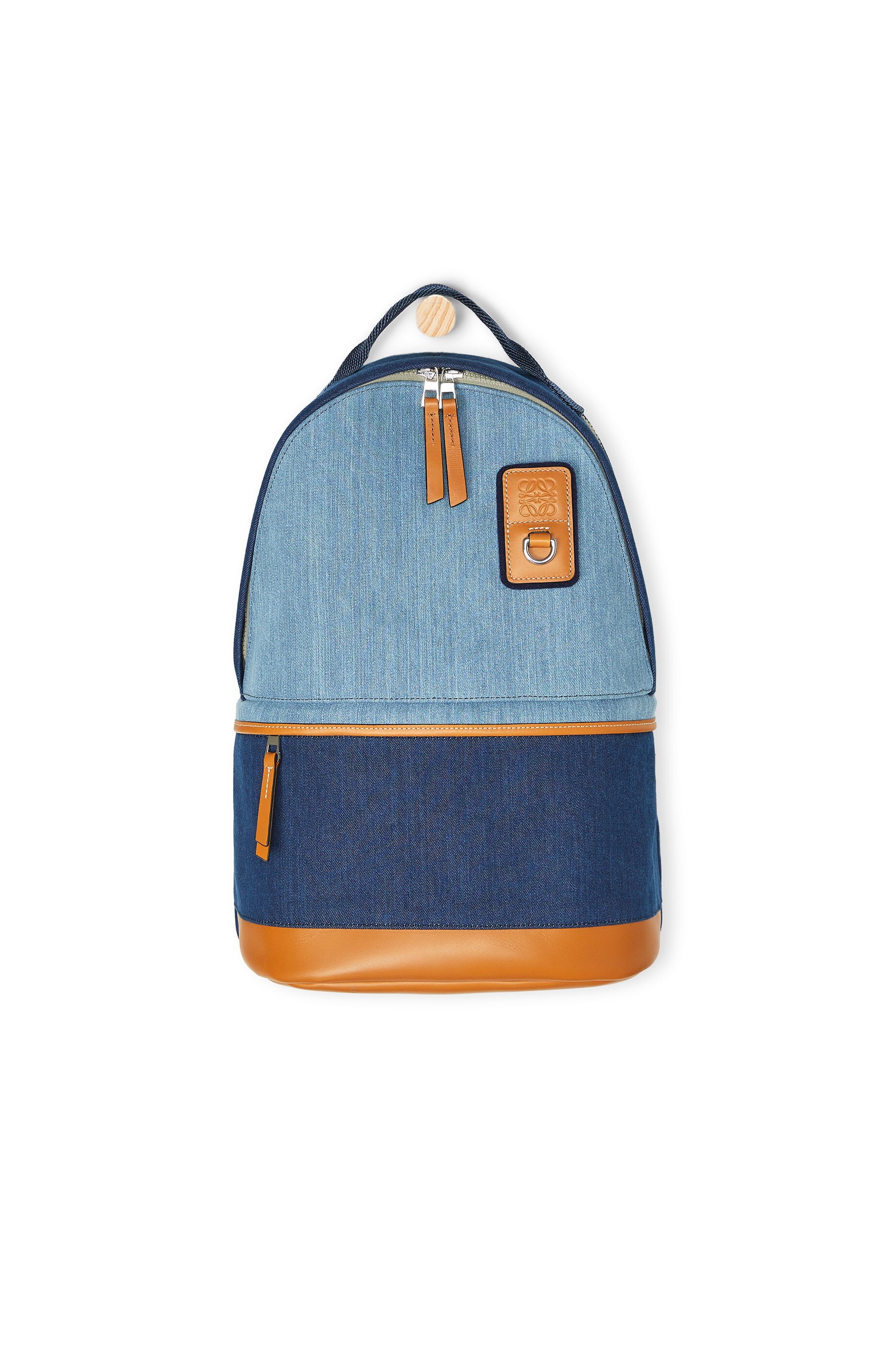 Small backpack in denim - 1