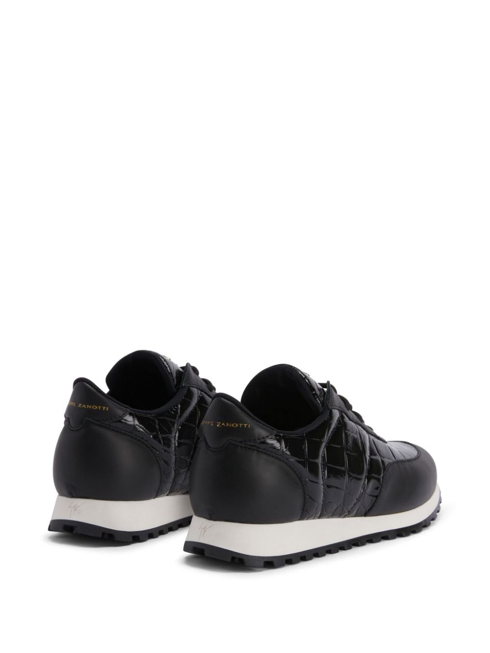 Jimi Running low-top leather sneakers - 3