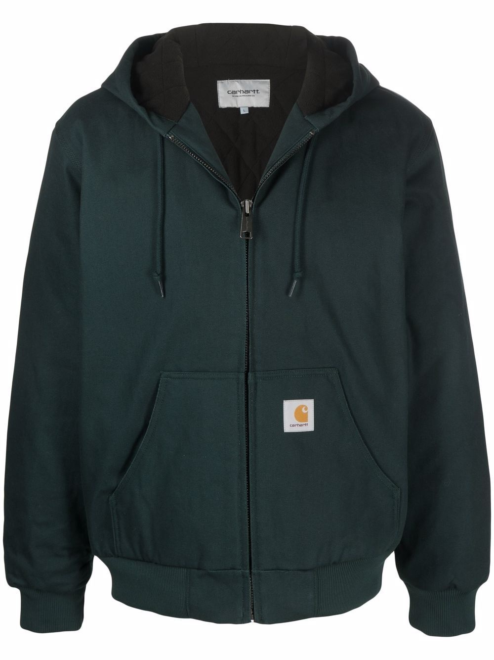 organic cotton hooded jacket - 1