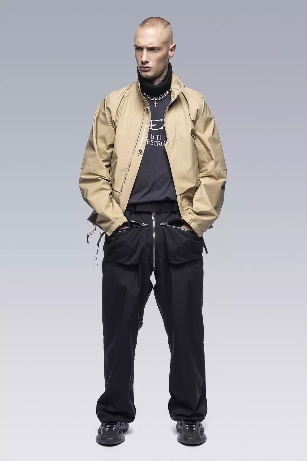 ACRONYM J96-GT 3L Gore-Tex Pro Jacket Khaki | REVERSIBLE