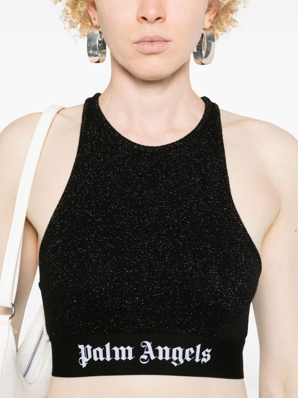 lurex crop top - 5