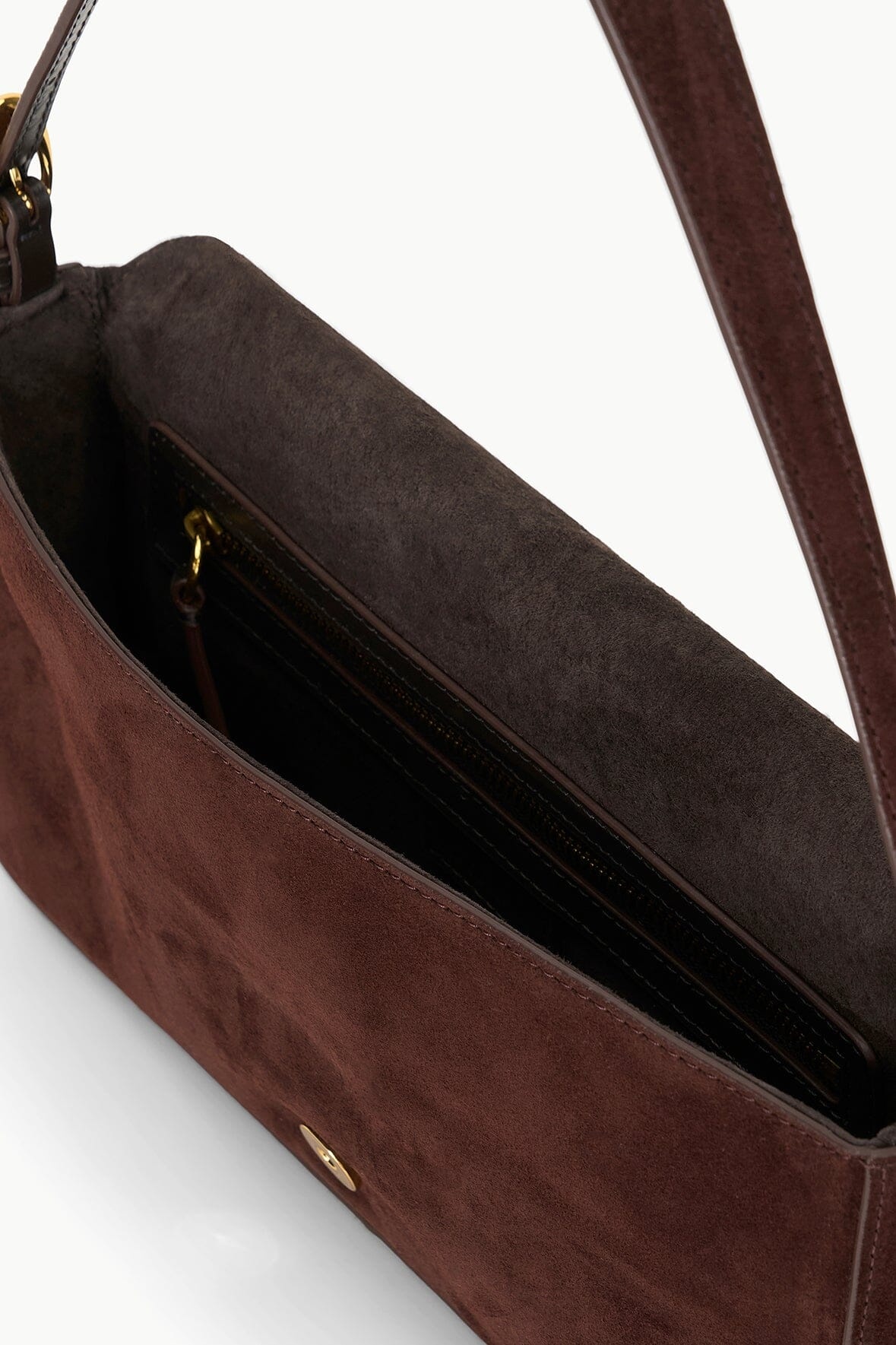 STAUD HARLOW BAG MAHOGANY - 5
