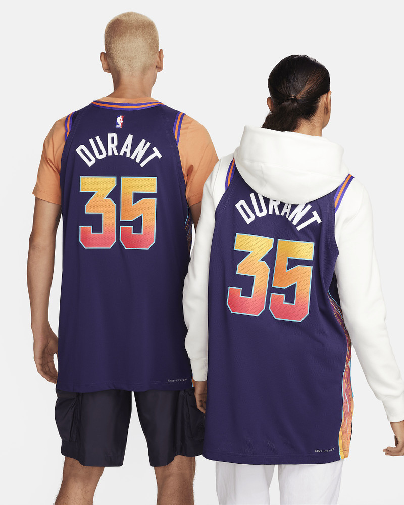 Nike Kevin Durant Phoenix Suns 2023/24 City Edition Nike Men's Dri-FIT ADV NBA Authentic Jersey outlook