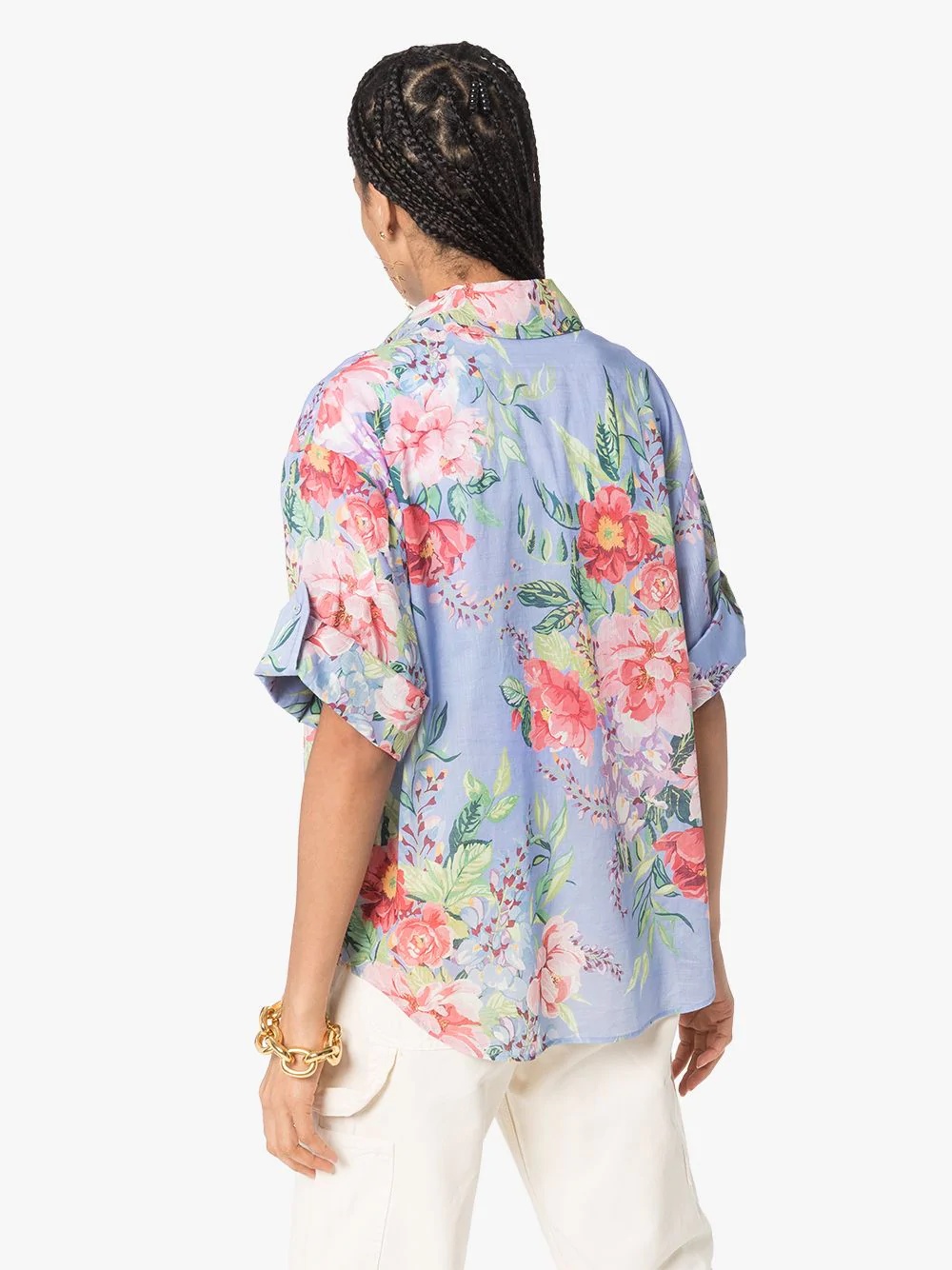 Juliette floral-print cotton shirt - 3