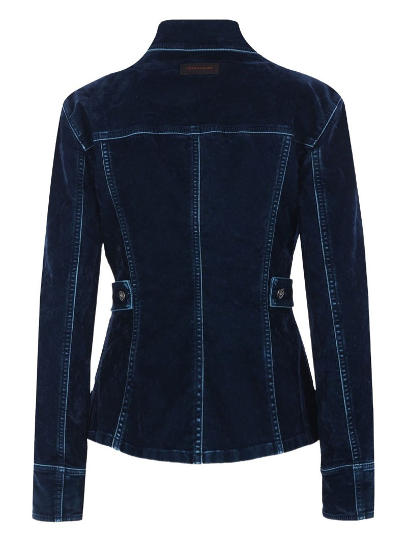 FERRAGAMO denim jacket outlook