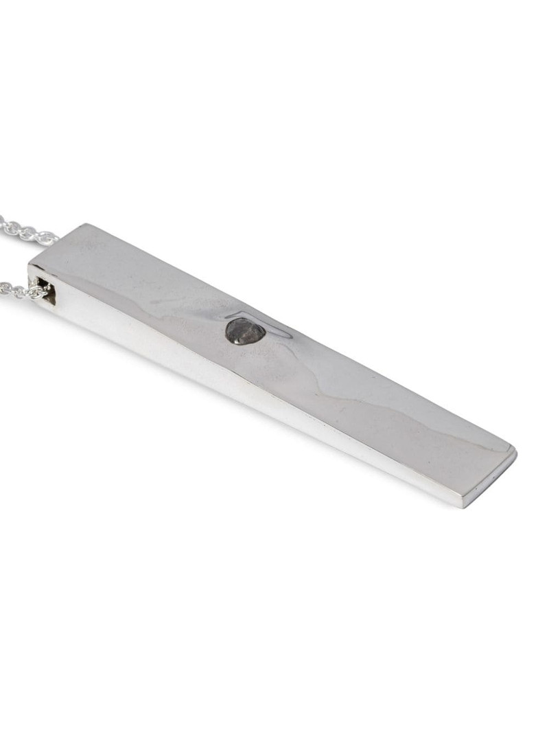 Parts of Four Wedge diamond necklace outlook