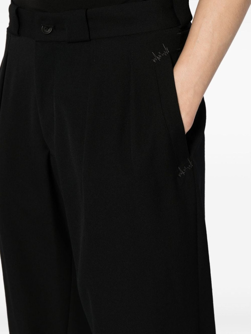 straight-leg wool trousers 5