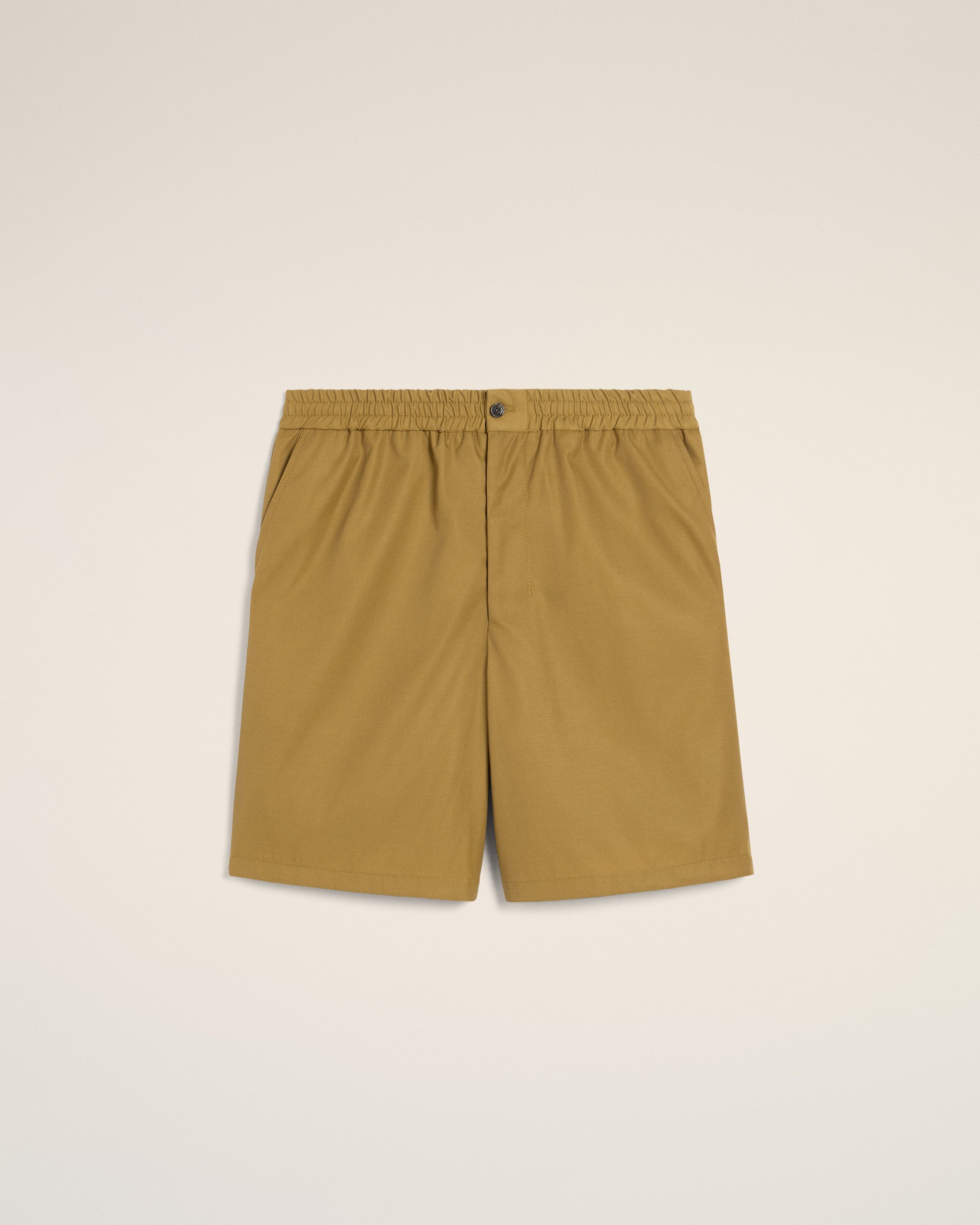 MUSTARD TWILL SHORT - 2