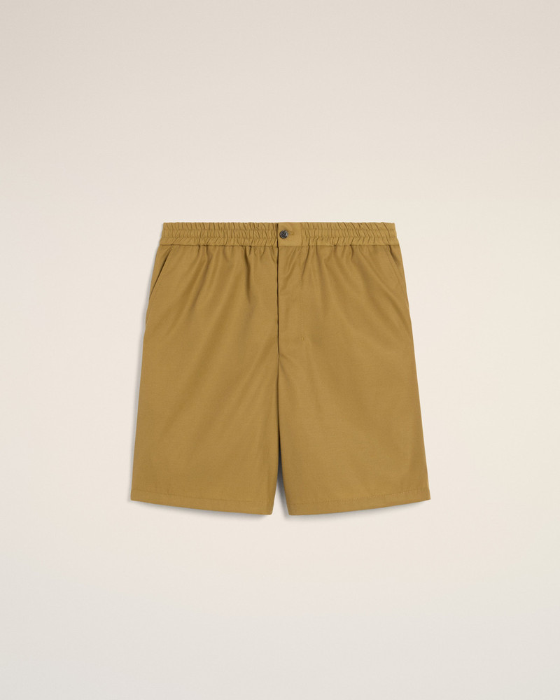 AMI Paris MUSTARD TWILL SHORT outlook
