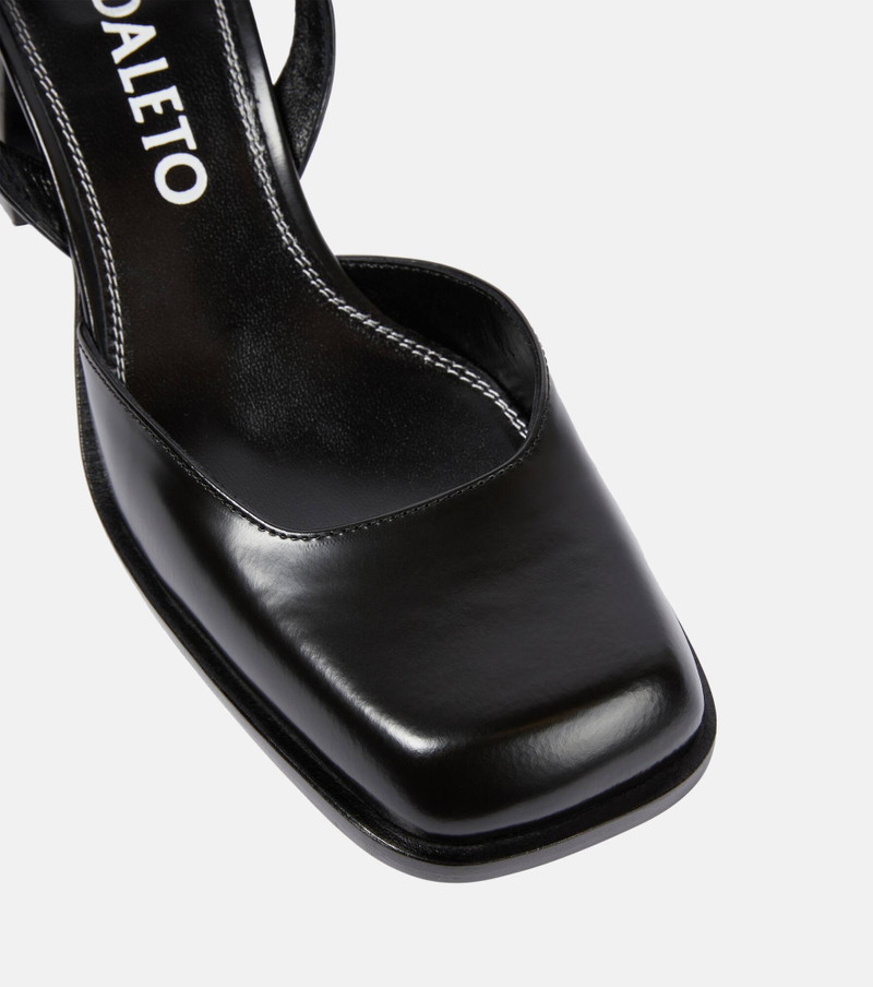 Bulla Jones leather slingback pumps 6