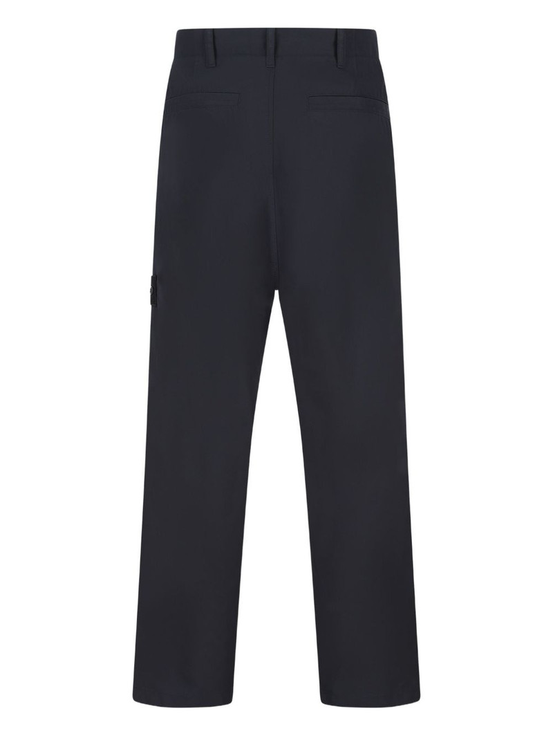 Stone Island patch-pocket cotton trousers outlook