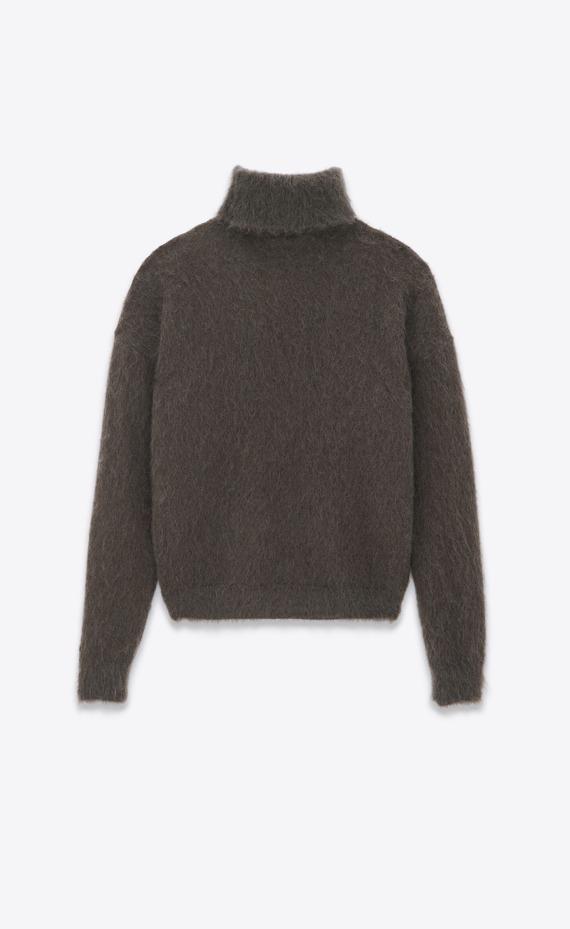 turtleneck sweater in mohair - 2