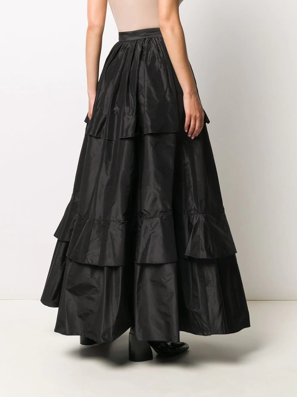 high-waisted maxi skirt - 4