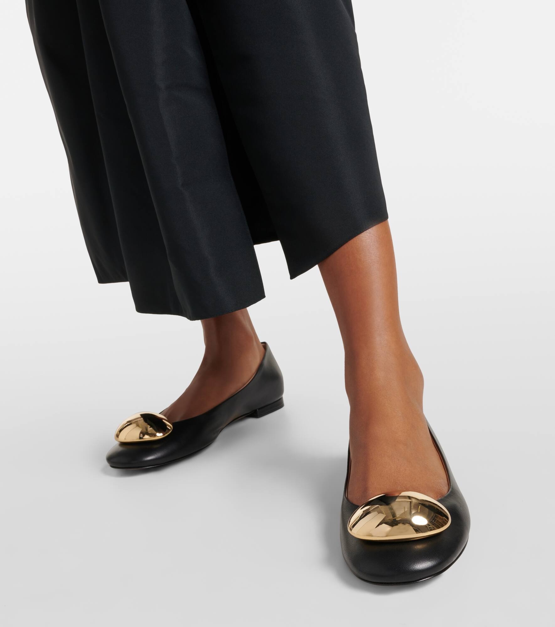 Sphera leather ballet flats - 7
