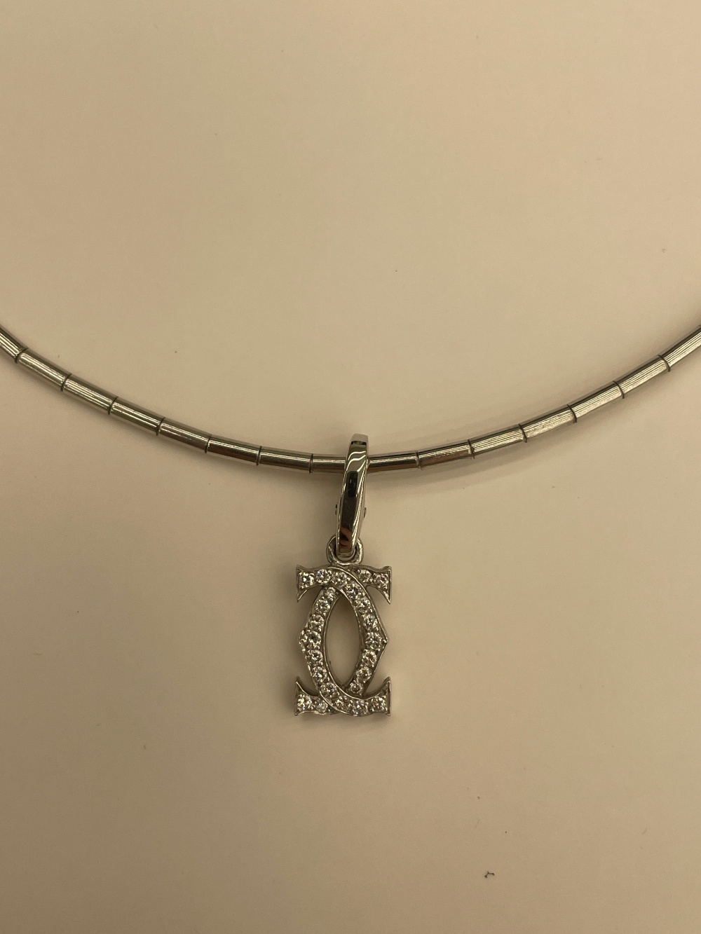 Cartier White Gold Necklace - 4