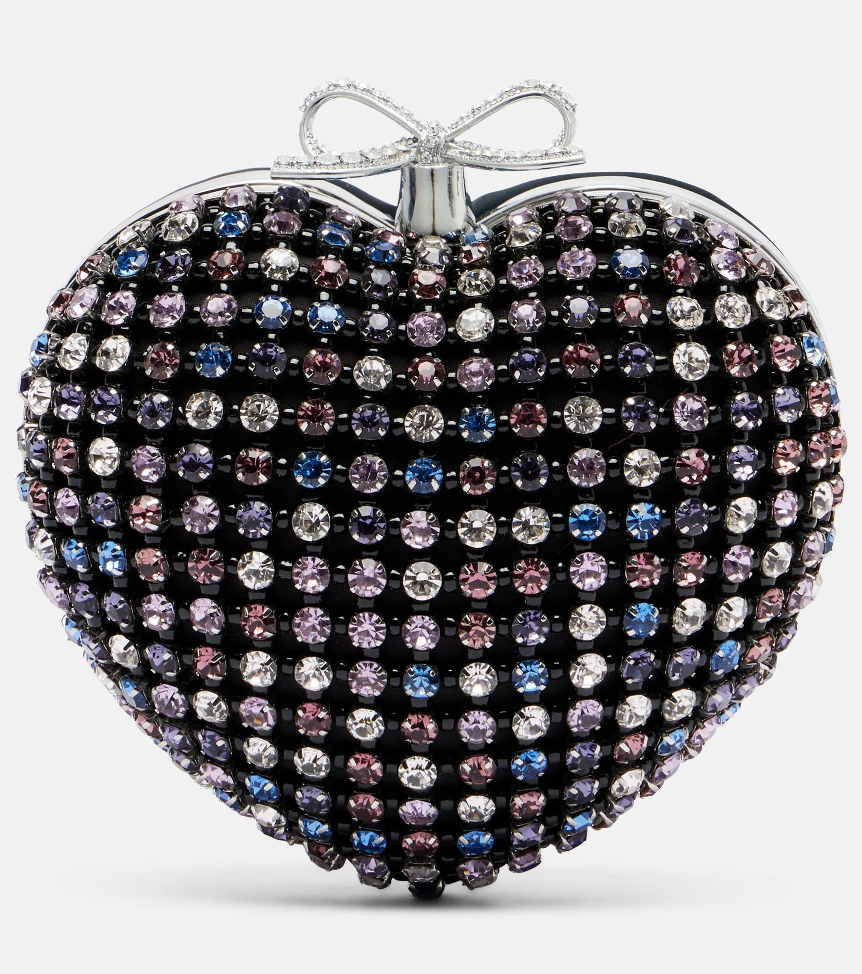 Crystal-embellished clutch - 1