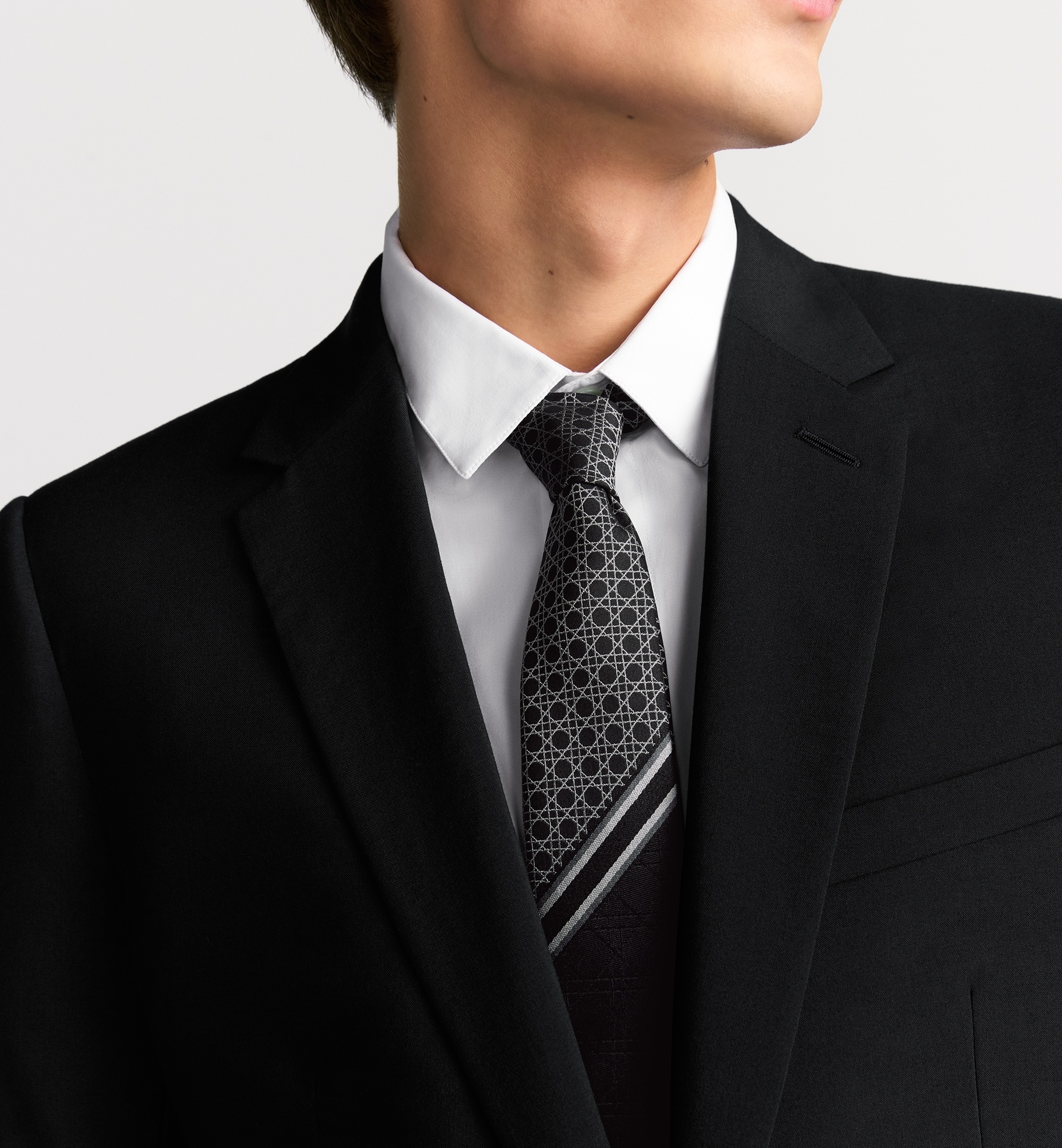 Striped Cannage Tie - 3