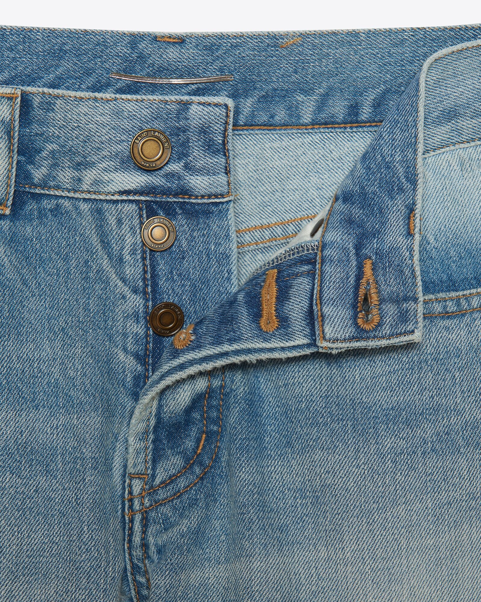 slim-fit jeans in hawaii blue denim - 3