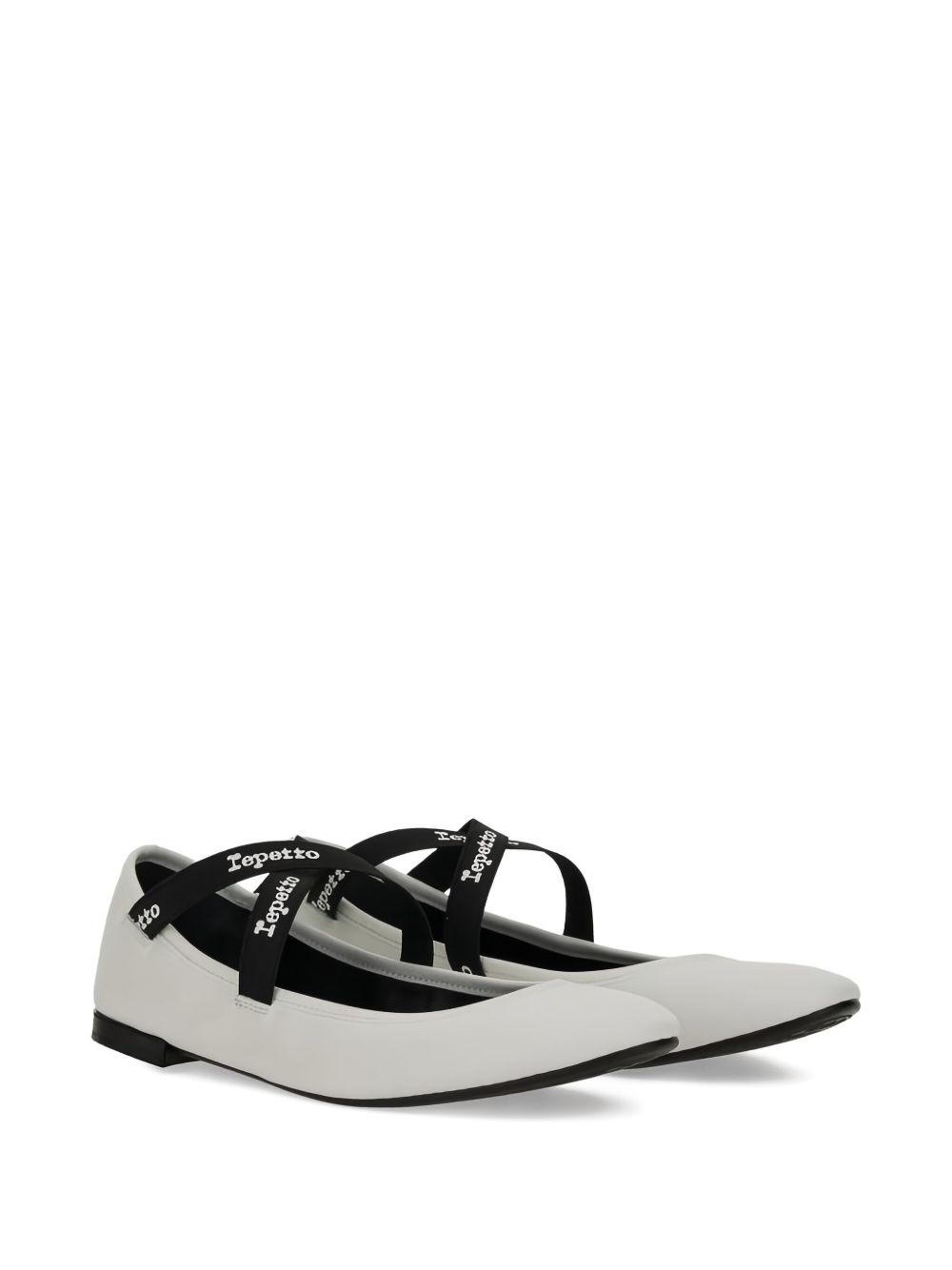 cross-strap ballet flats - 2