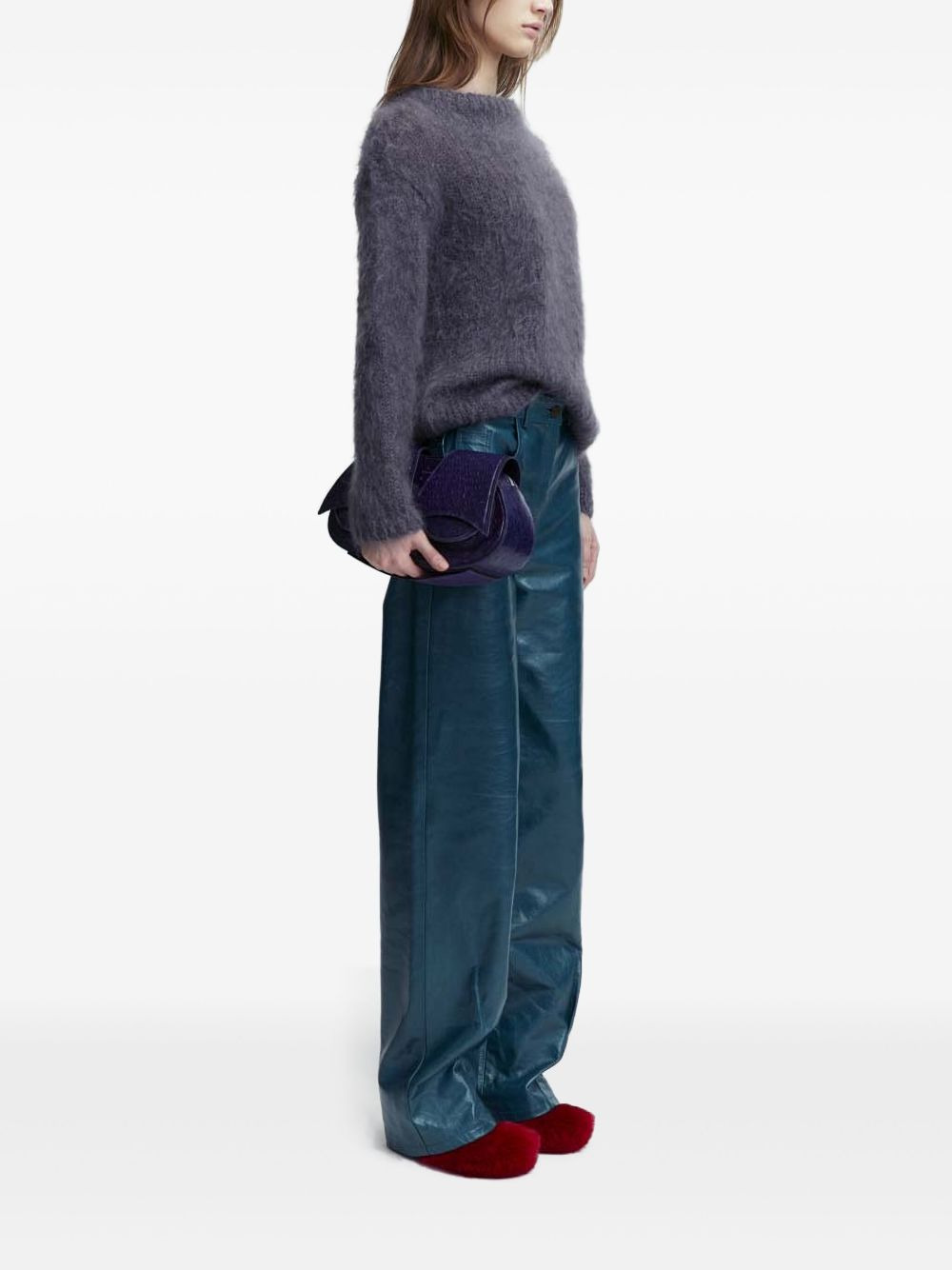 Sephia brushed-finish jumper - 3