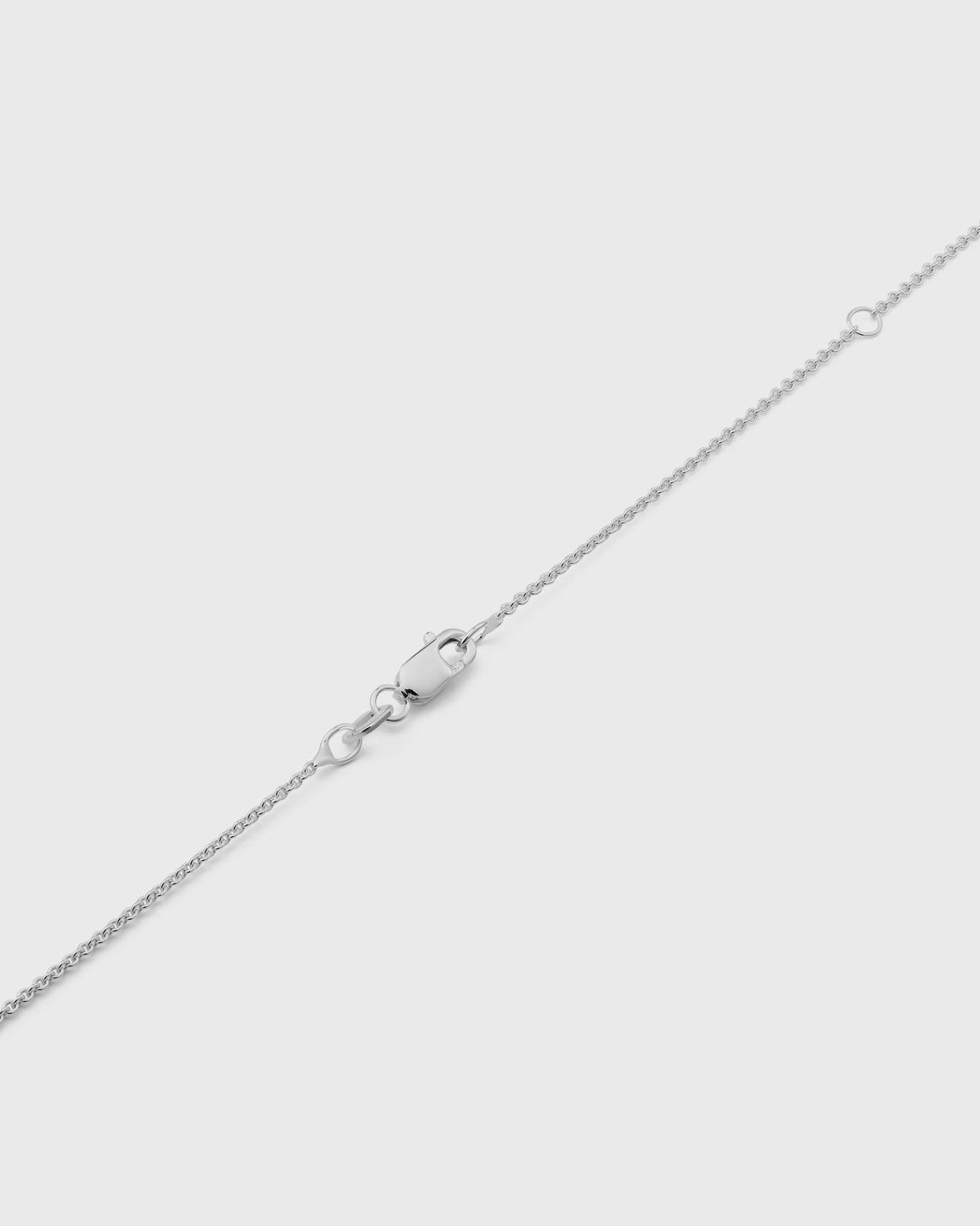 3.4g-polished and brushed-sterling silver-necklace - 4