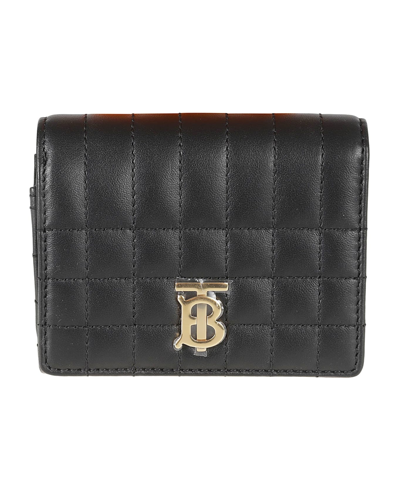 Tb Plaque Padded Snap Button Wallet - 1