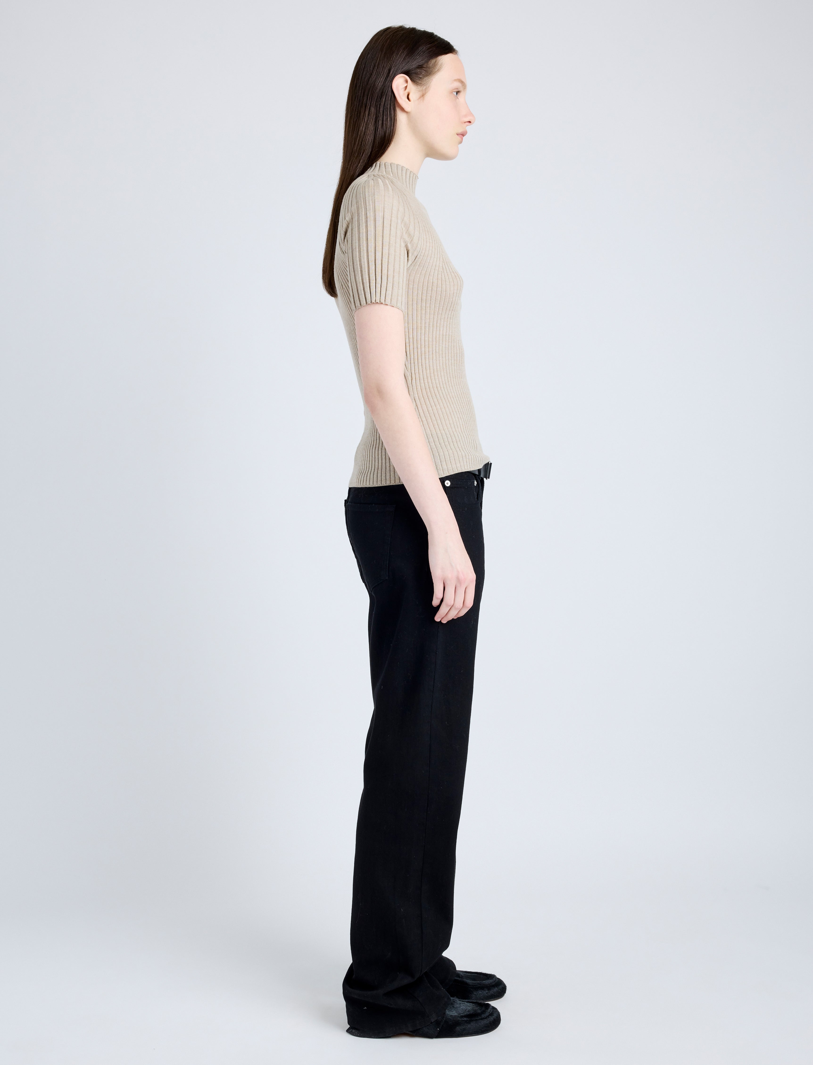 Jaden Top in Superfine Merino Silk - 4