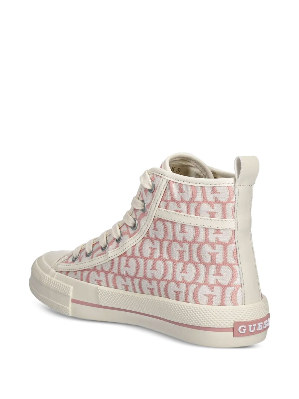 Colyn monogram-canvas high-top sneakers - 3