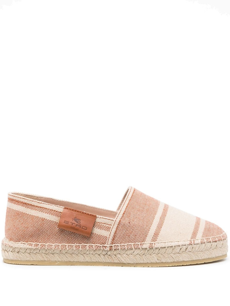 striped canvas espadrilles 1
