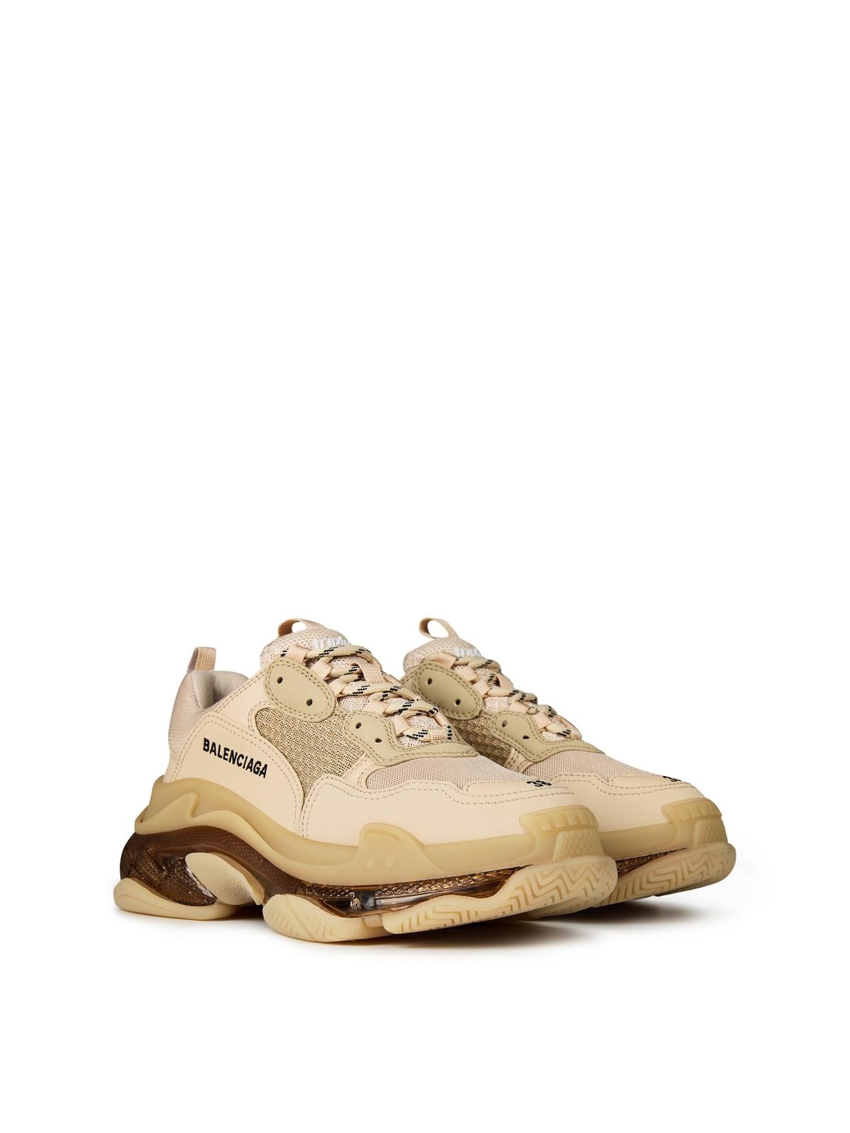 BALENCIAGA TRIPLE S CLEAR SOLE TRAINERS cruisefashion REVERSIBLE