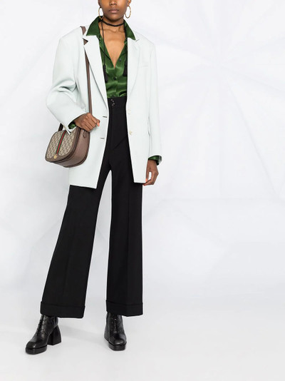 GUCCI high-waist tailored trousers outlook