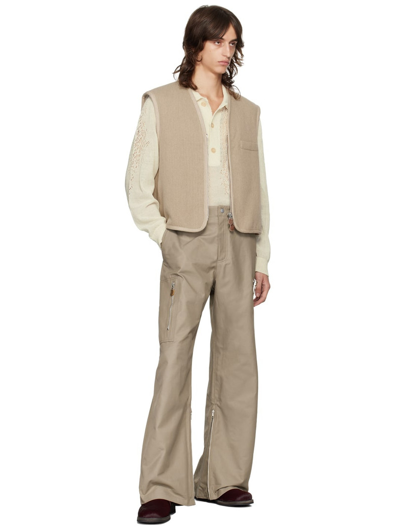 Our Legacy Off-White Big Piquet Polo outlook