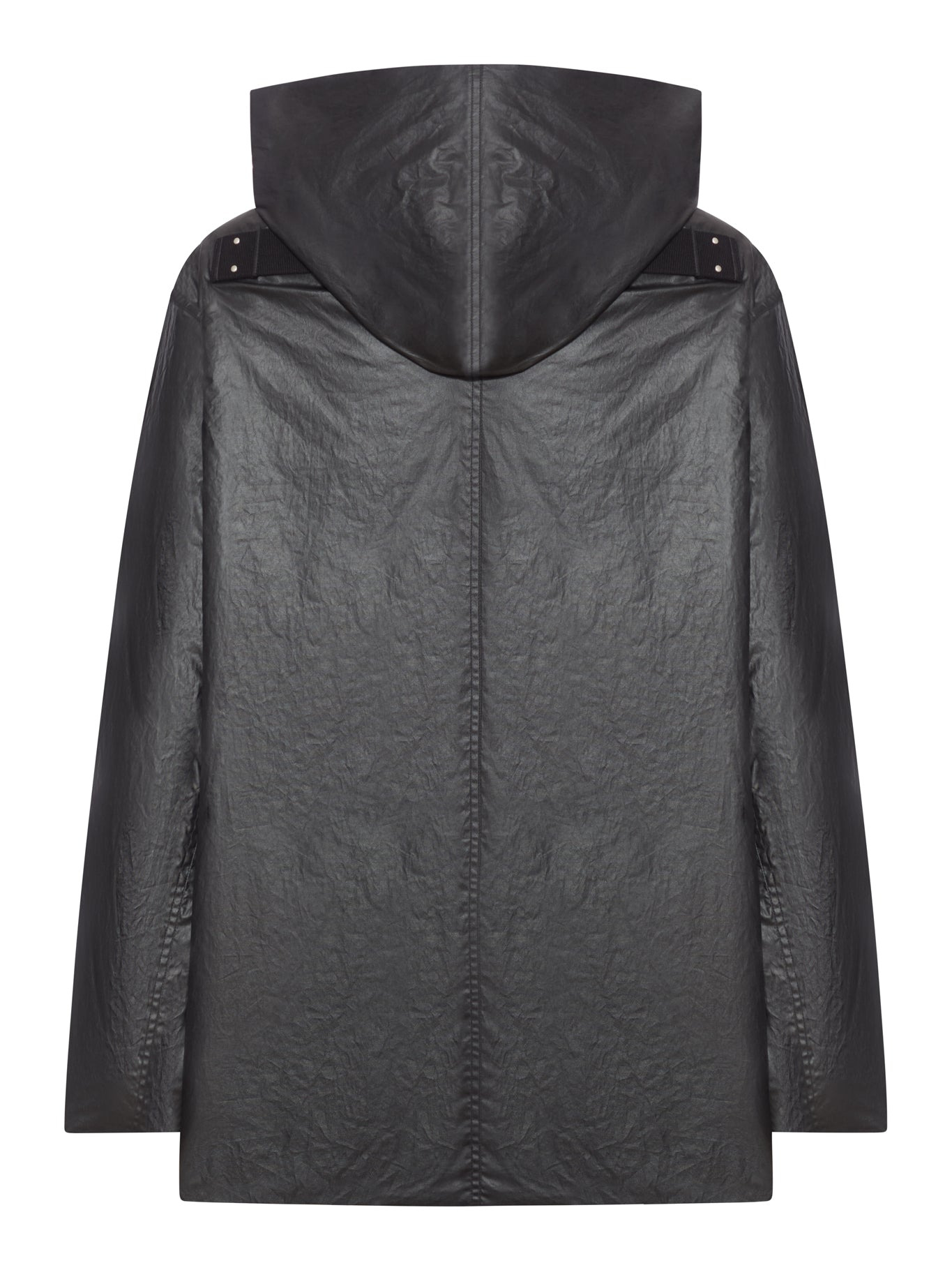 WAXED LEATHER OVERSHIRT - 2