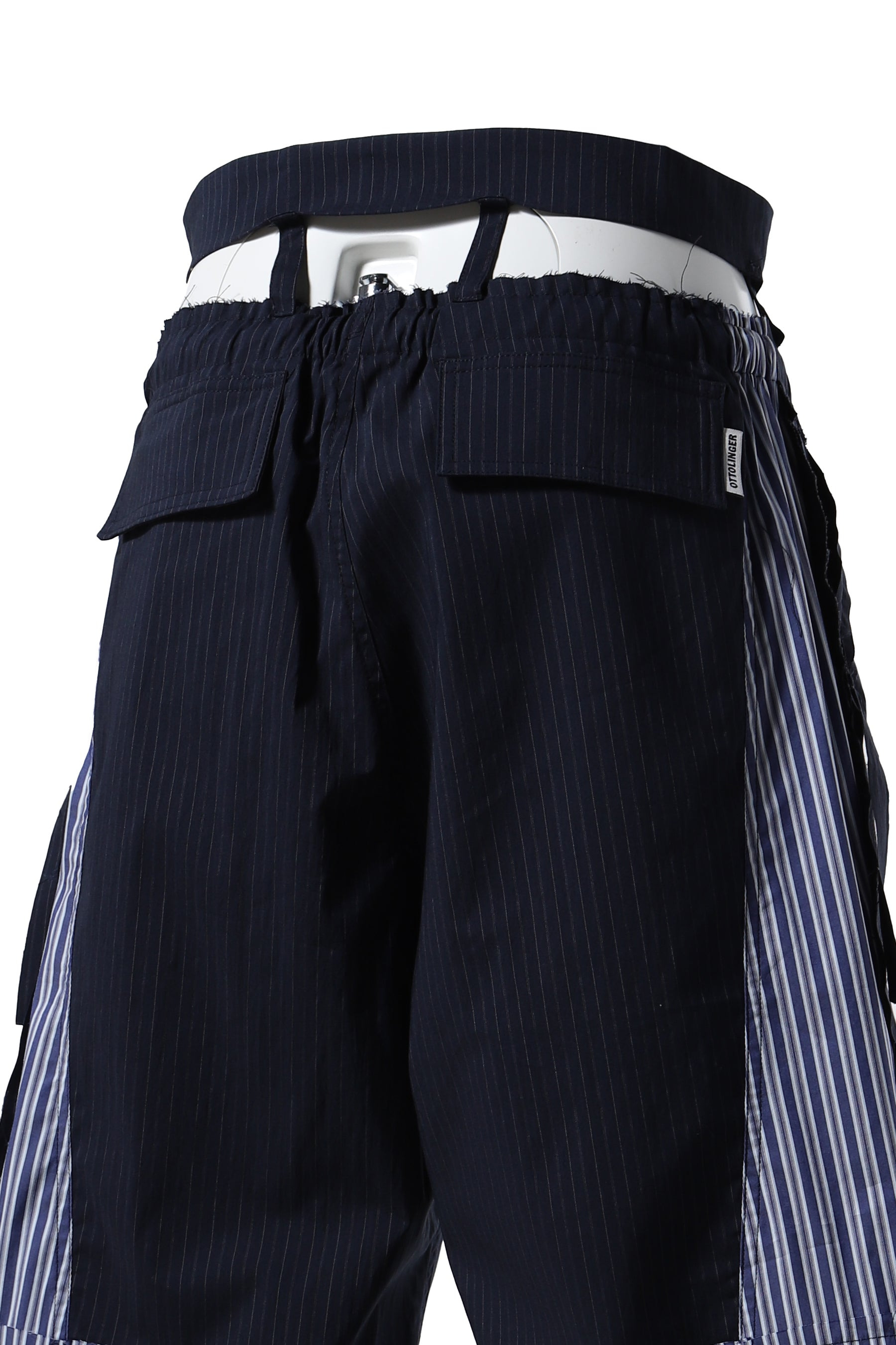 BAGGY CARGO SHORTS / BLU - 8