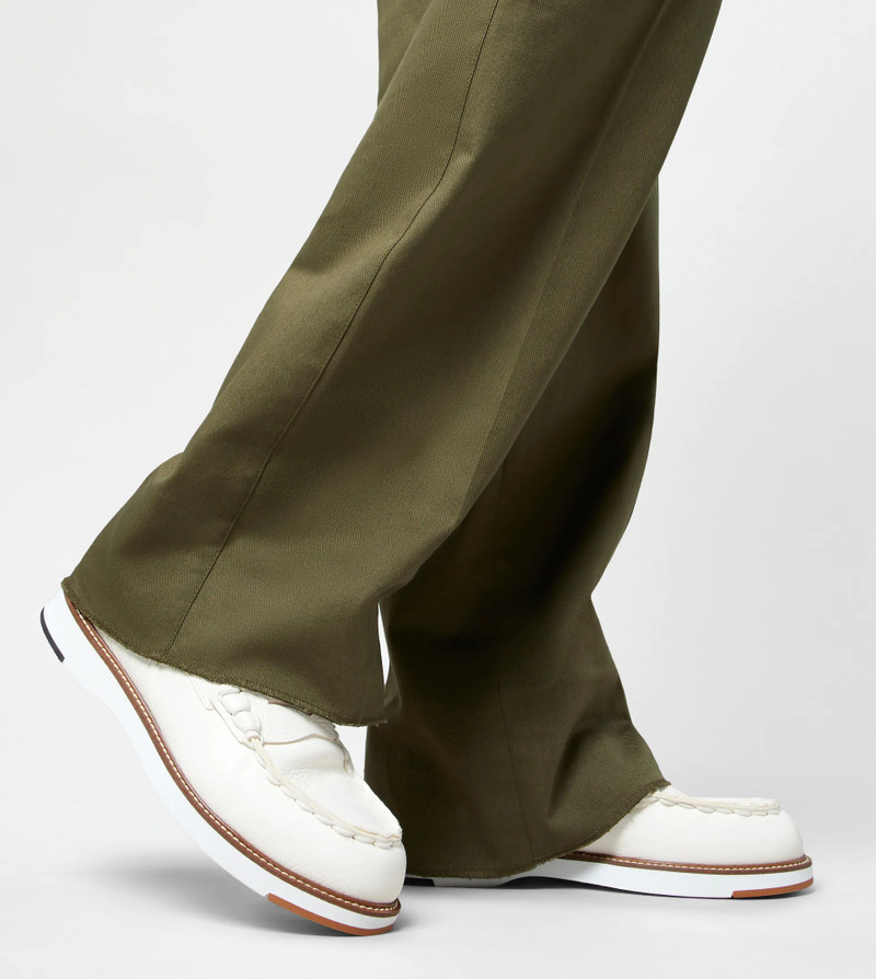 Tod's LOAFERS IN LEATHER - WHITE outlook