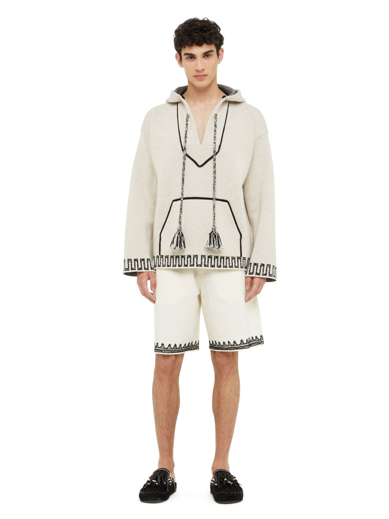 Wood Block Ibrid Jacquard Hoodie 4