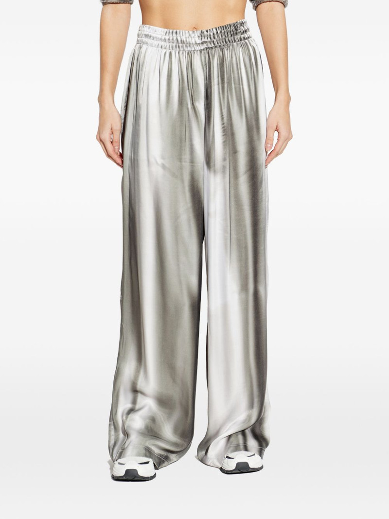 elasticated wide-leg trousers 3