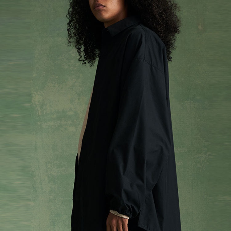 Fear of God Essentials FW23 Button Down Shirt 'Jet Black' 186BT234020F - 7