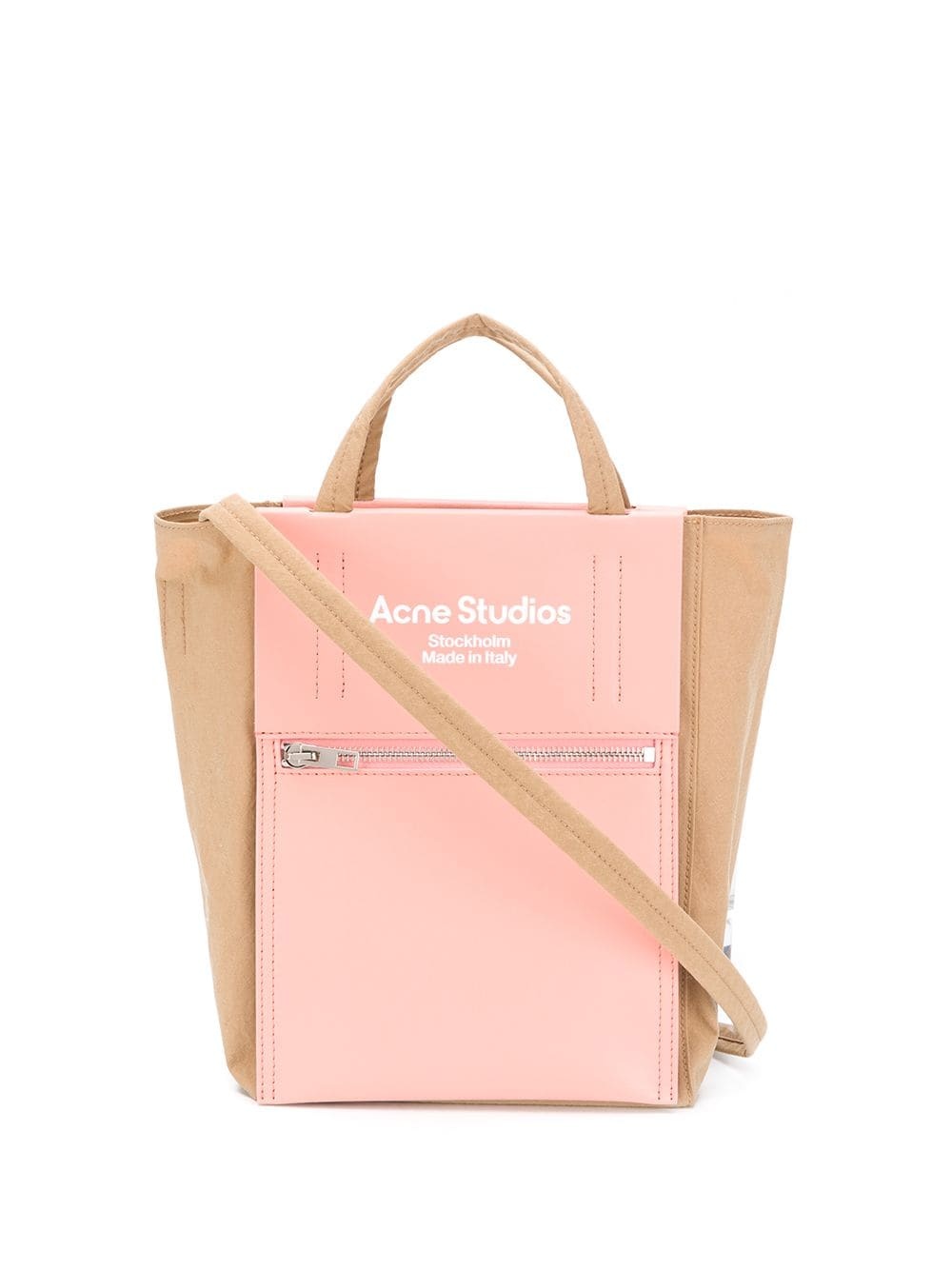 logo-print tote bag - 1