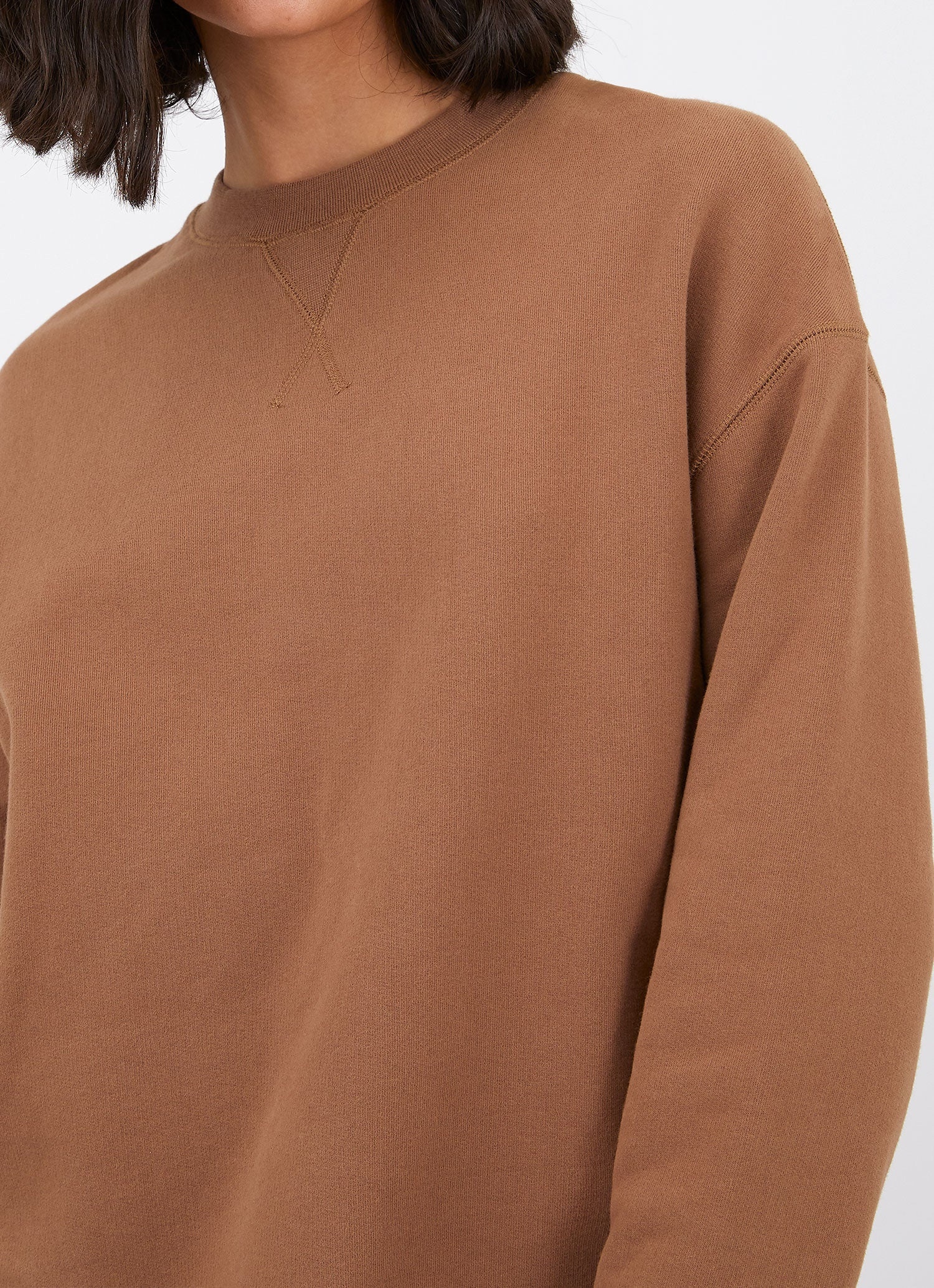 Relaxed Loopback Sweatshirt - 4