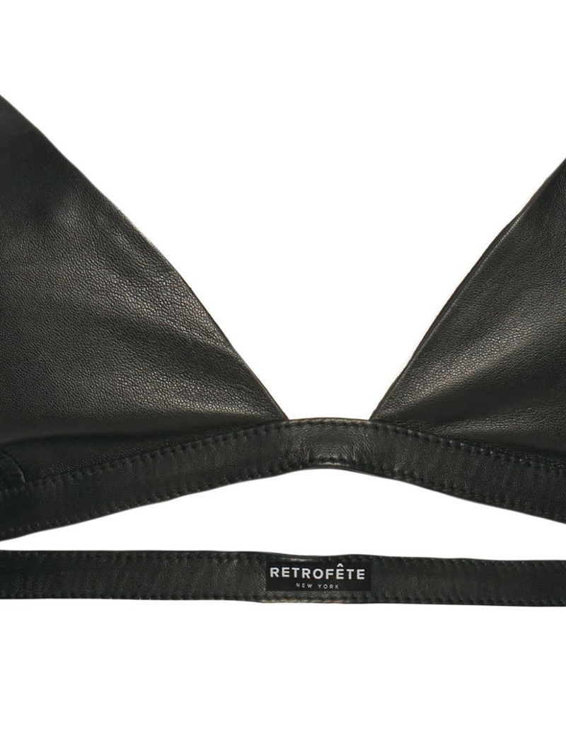 RETROFÊTE Esti leather bra outlook