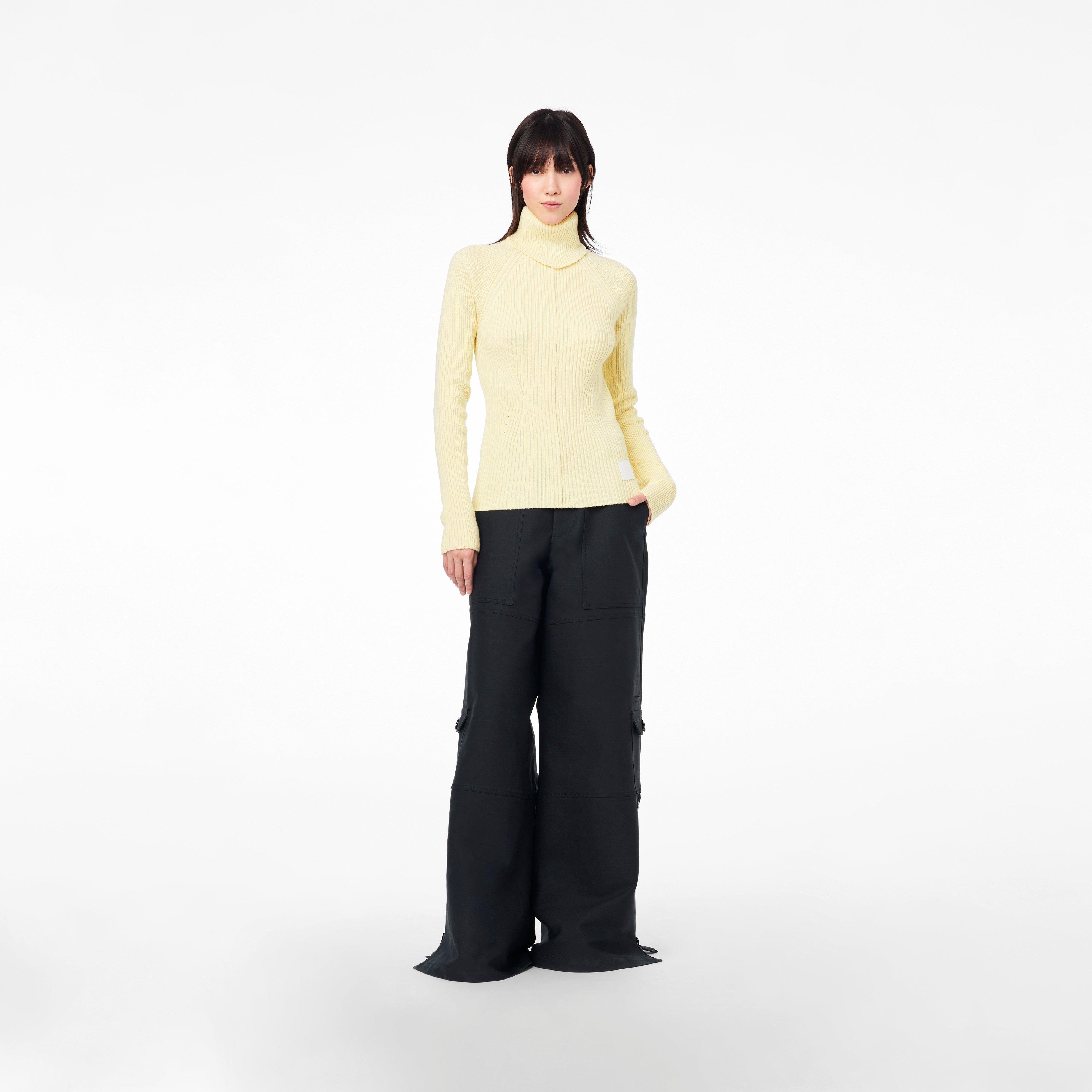 THE RIBBED TURTLENECK - 4