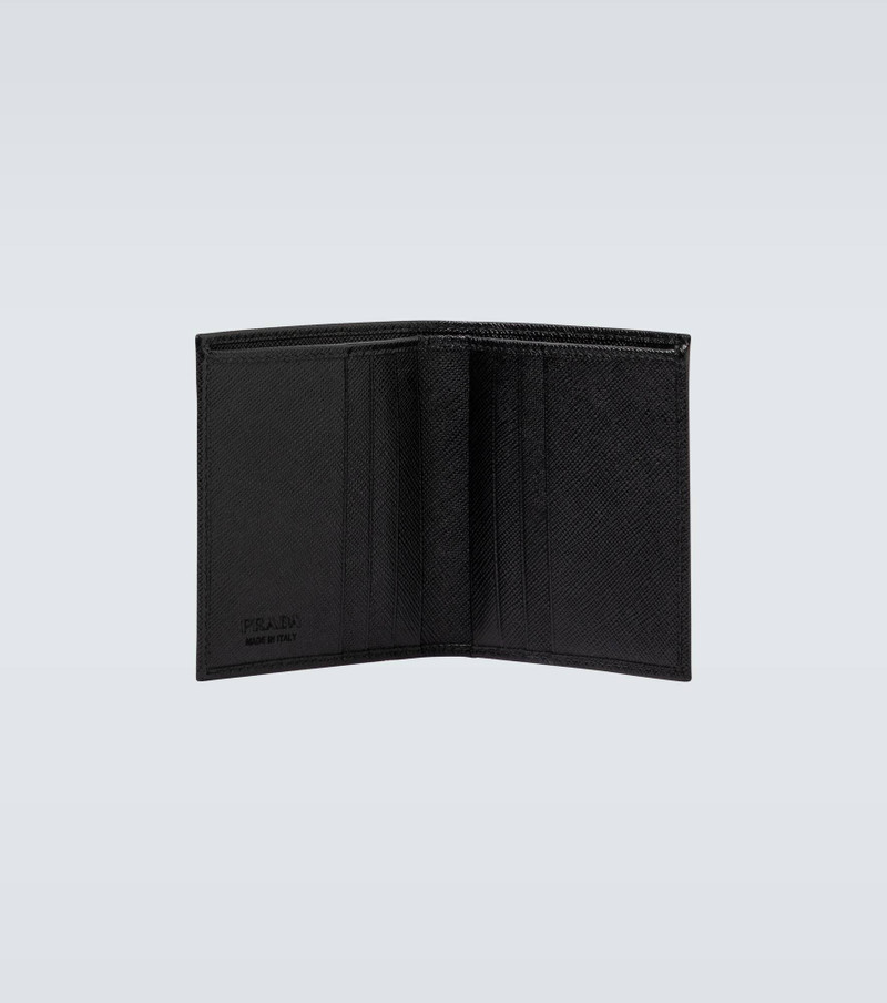 Prada Saffiano leather billfold wallet outlook